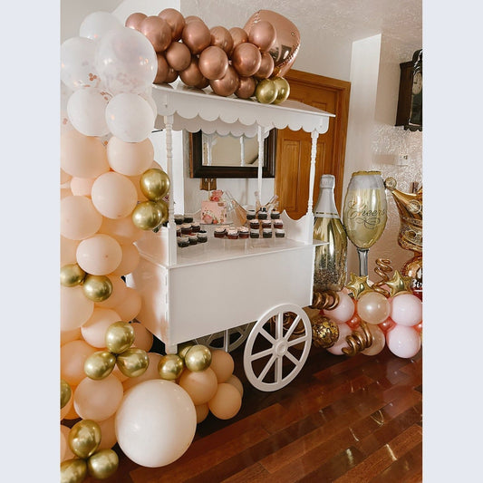 Candy Cart With Wheels, Decorative Candy Cart 2024 Edition, Sweet Cart